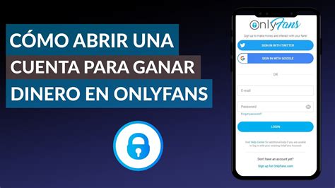 como crear onlyfans para hombres|CREAR cuenta ONLYFANS y ganar dinero (Guía 2024)